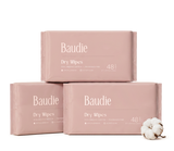 Organic Cotton Dry Wipes (3-Pack)